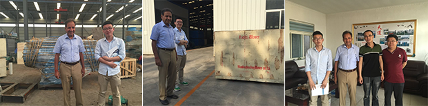 【出口】印度客戶(hù)來(lái)場(chǎng)驗(yàn)貨 華東羅茨風(fēng)機(jī)再銷(xiāo)印度 【出口】印度客戶(hù)來(lái)場(chǎng)驗(yàn)貨 華東羅茨風(fēng)機(jī)再銷(xiāo)印度