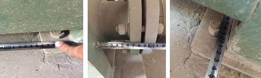 HDMJ曝氣風(fēng)機(jī)地基修改前測(cè)量 HDMJ曝氣風(fēng)機(jī)地基修改前測(cè)量