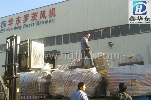 氧化風機發(fā)貨現(xiàn)場