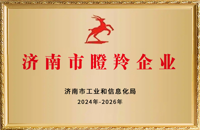 華東榮譽(yù)-濟(jì)南市瞪羚企業(yè)